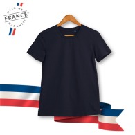 Bio-T-Shirt 160g Farbe hergestellt in Frankreich