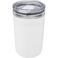 Bello Glasbecher 420 ml mit Außenwand aus recyceltem Kunststoff