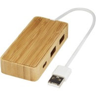 USB-Hub Tapas aus Bambus