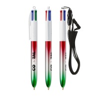 BIC® 4 Colours® Flags Collection Lanyard