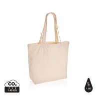 Einkaufstasche aus ungefärbtem, recyceltem 240g/m² Canvas Aware