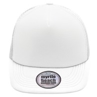 Netzmütze / flacher 5-Panel-Schirm