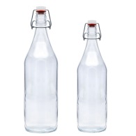 Glasflasche mit mechanischem Retro-Verschluss 50cl