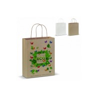 Tasche aus Kraftpapier 90g/m² 22x10x31cm