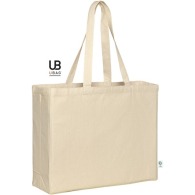 Bio-Baumwolltasche 220g mit Zwickel borneo