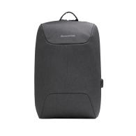 Charlottenborg - Recycled Backpack 16 - Charcoal - Rucksack aus RPET 16