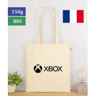 Französische Tote Bag aus Bio-Baumwolle 150g