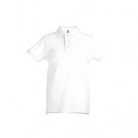 THC ADAM KIDS WH. Unisex Kinder Polo-Shirt