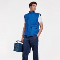 ALMANZOR - Mehrtaschen-Arbeitsbodywarmer mit einer Innentasche mit Klettverschluss