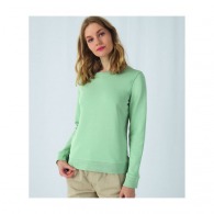 B&C Organic Crew Neck /Women - Women's Organic Crew Neck Sweat - Weiß