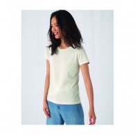 B&C #Organic E150 /Women - Damen-T-Shirt mit Rundhalsausschnitt 150 organisch - Weiß - 3XL