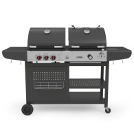 2 in 1 Kohle- und Gasgrill