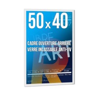 DECO-Rahmen 40x50 cm Farbe WEISS