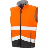 Softshell-Weste high viz - Ergebnis