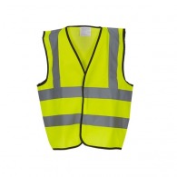 Kids Hi-Vis Two Band & Braces Waistcoat - Hochsichtbare Weste für Kinder