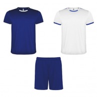 Unisex-Sportset bestehend aus 2 T-Shirts + 1 Shorts RACING (Kindergrößen)