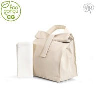 Lunchbag aus Bio-Baumwolle