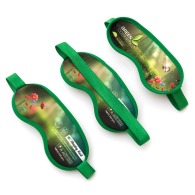 Vierfarbige Mikrofaser-Reisemaske