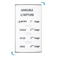 Alu-Sign Schild 300 x 420 mm