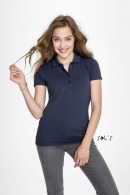 Polo-Shirt Baumwolle Elastan Frau - Phoenix Women - Weiß