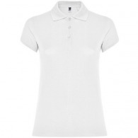 Polo-Shirt, Damen, Kurzarm, STAR WOMAN (Weiß)