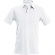 Kinder Kurzarm Polo-Shirt - Weiß