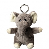 Elefant Plüsch Schlüsselanhänger.