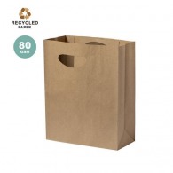 Tasche aus recyceltem Papier 80g/m2
