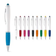 Bicolor-Stift mit Metallclip