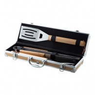 Bambus-Grill-Set