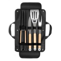 Set mit 4 Grillzubehörteilen