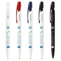 Kugelschreiber bic® media clic bguard antimicrobial ecolutions® logo antimicrobial