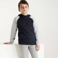 Unisex Zweifarbiges Sweatshirt BADET (Kindergrößen)