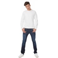 Gemischtes Rundhals-Sweatshirt