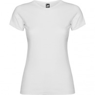 Kurzarm-T-Shirt mit körpernahem Schnitt JAMAICA (Weiß, Kindergrößen)