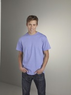 Gildan Kurzarm-T-Shirt weiß und natürlich
