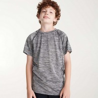 Technisches T-Shirt aus Polyestergewebe, kurze Ärmel im Raglan-Stil AUSTIN (Kindergrößen)