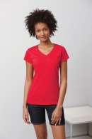 T-Shirt, Damen, V-Ausschnitt Soft Style Gildan 