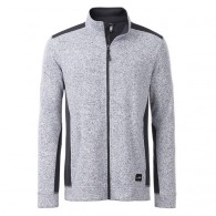 Herren Workwear Fleece-Jacke.