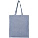 Einkaufstasche aus recycelter Baumwolle 150 g/m². Geschäftsgeschenk