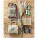 Einkaufstasche aus recycelter Baumwolle 150 g/m². Geschäftsgeschenk