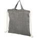 Logoté-Rucksack aus recycelter Baumwolle 150g Geschäftsgeschenk