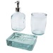 3-teiliges Badezimmerset Jabony aus recyceltem Glas Geschäftsgeschenk