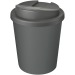 Recycelter Americano® Espresso Eco-Becher 250 ml mit verschüttungssicherem Deckel, ökologisches Gadget aus Recycling oder Bio Werbung