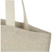 Pheebs Einkaufstasche aus recycelter Baumwolle 150 g/m², 9 l, mit Fronttasche, Nachhaltige Einkaufstasche Werbung