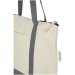Einkaufstasche mit Reißverschluss 10 L aus recycelter Baumwolle 320 g/m² Repose, Nachhaltige Einkaufstasche Werbung