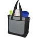 Reclaim Recycled GRS zweifarbige Einkaufstasche mit Reißverschluss 15 L Geschäftsgeschenk