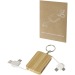 Miniaturansicht des Produkts Ladekabel Reel einziehbarer Bambus-Schlüsselanhänger 6-in-1 4