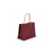 Tasche im Stil einer Einkaufstasche aus Jutegewebe - mittelgroßes Modell, Tasche aus Jutegewebe Werbung