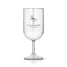 Wiederverwendbares Plastikweinglas Tritan 18 cl, Weinglas Werbung